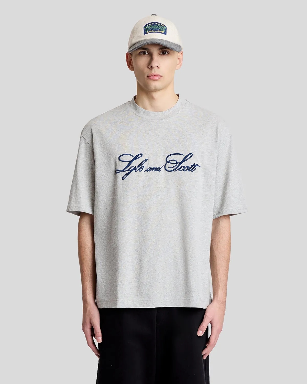 Script Logo Crew Neck T-Shirt sold by Lyle & Scott