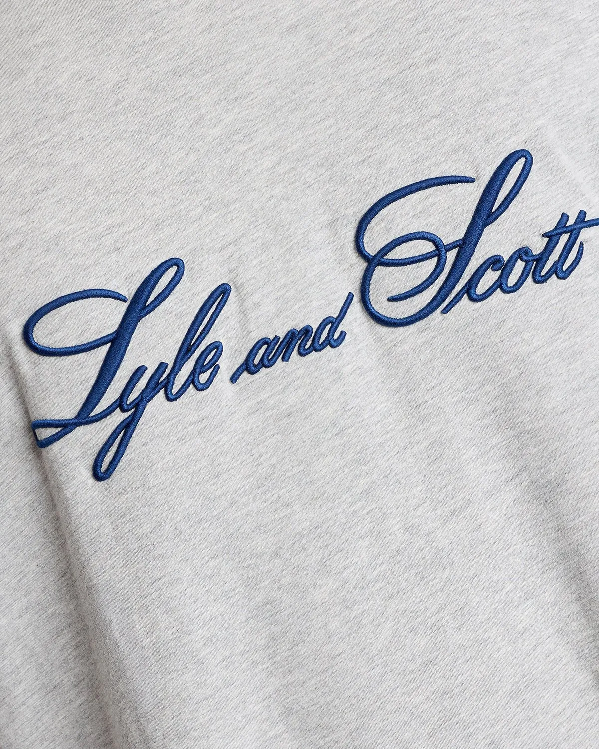 Script Logo Crew Neck T-Shirt sold by Lyle & Scott product image thumbnail 5