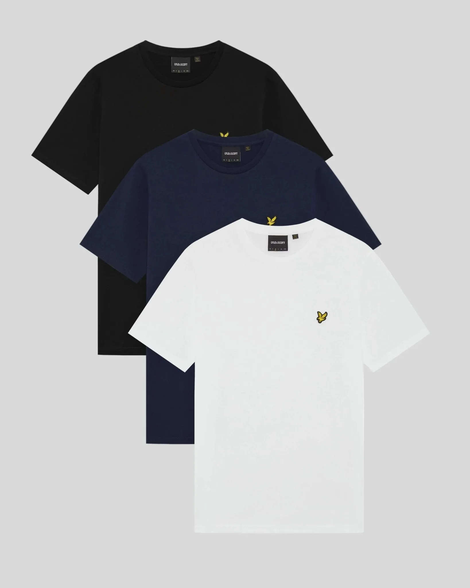 Crew Neck 3 Pack T-Shirt sold by Lyle & Scott