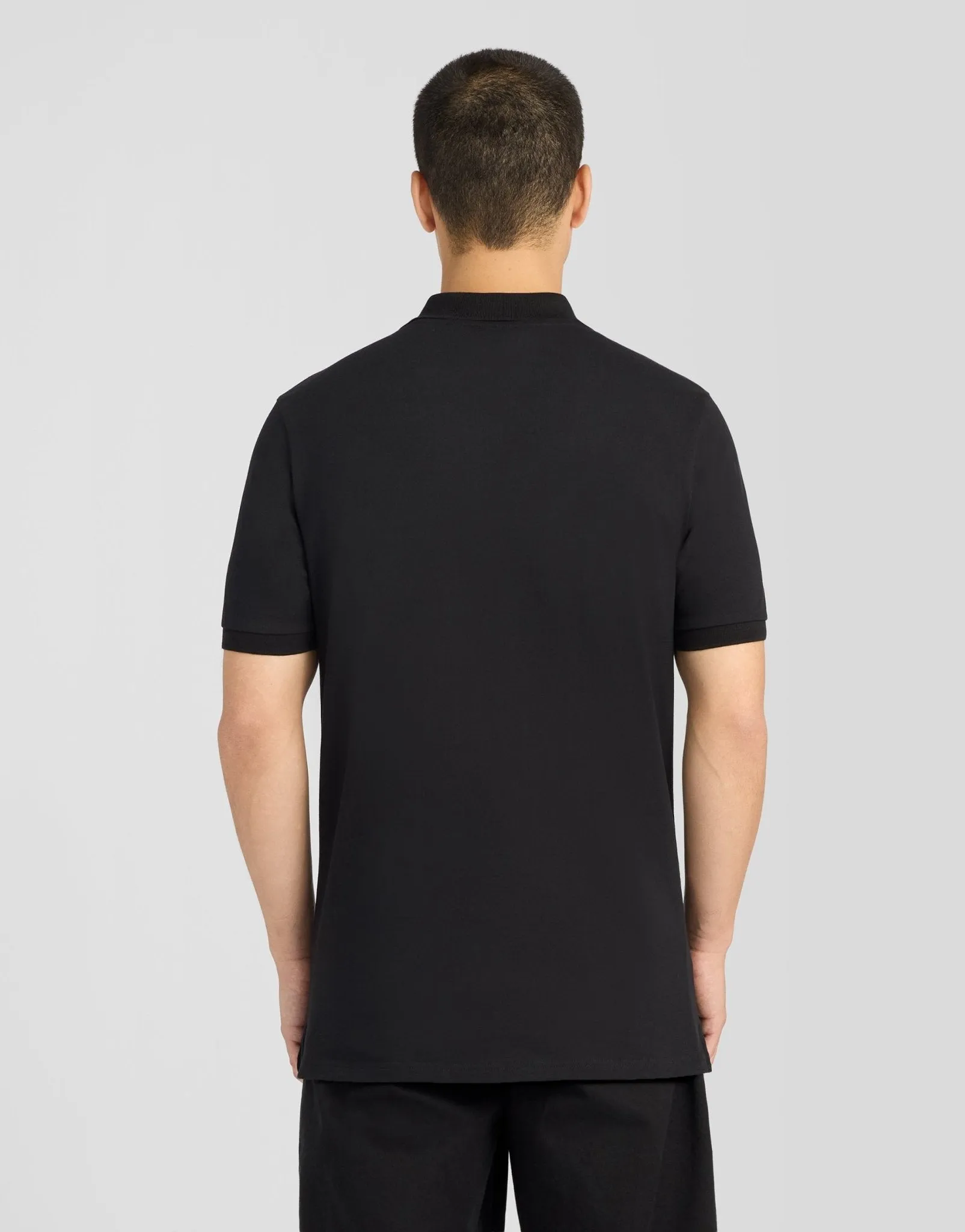 1/4 Zip Short Sleeve Polo Shirt sold by Lyle & Scott product image thumbnail 4