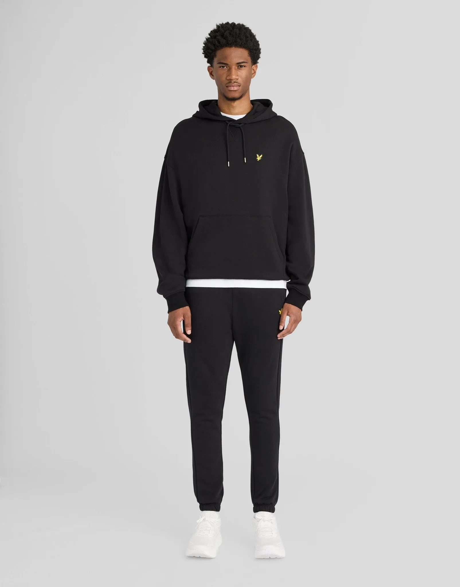Heavyweight Loopback Cotton Hoodie sold by Lyle & Scott product image thumbnail 2
