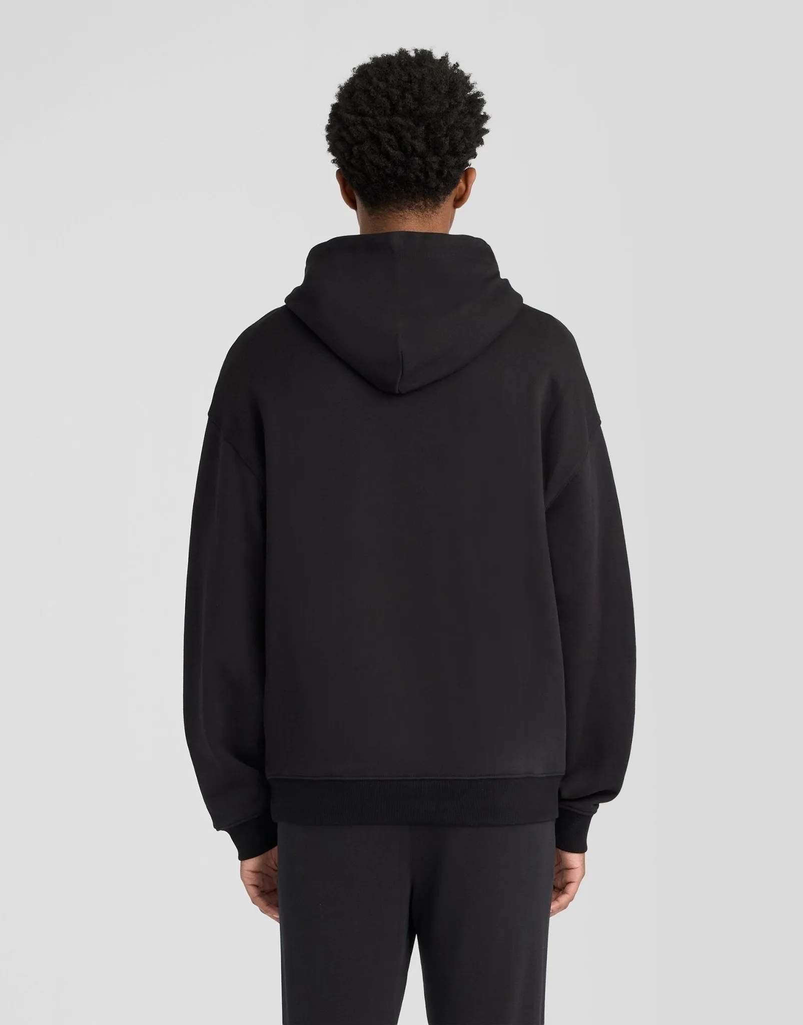 Heavyweight Loopback Cotton Hoodie sold by Lyle & Scott product image thumbnail 4