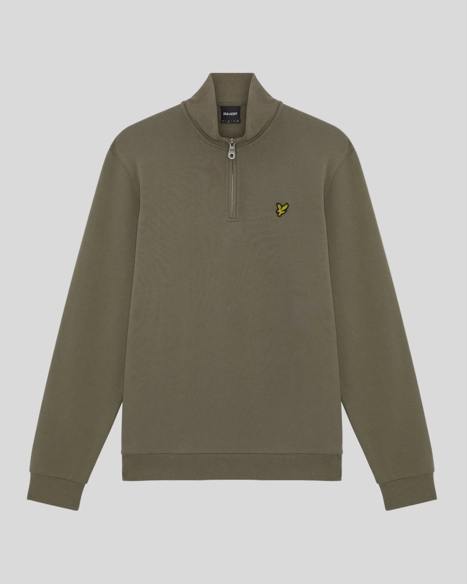 Cotton Loopback 1/4 Zip Sweatshirt sold by Lyle & Scott product image thumbnail 5