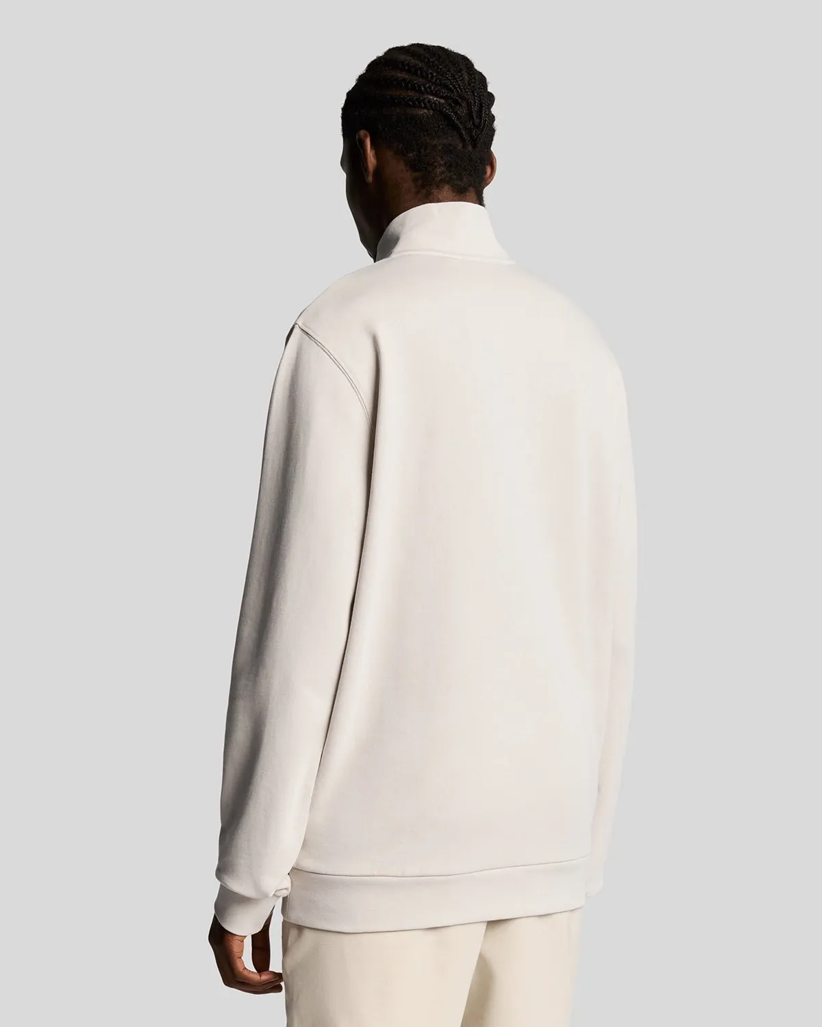 Cotton Loopback 1/4 Zip Sweatshirt sold by Lyle & Scott product image thumbnail 3