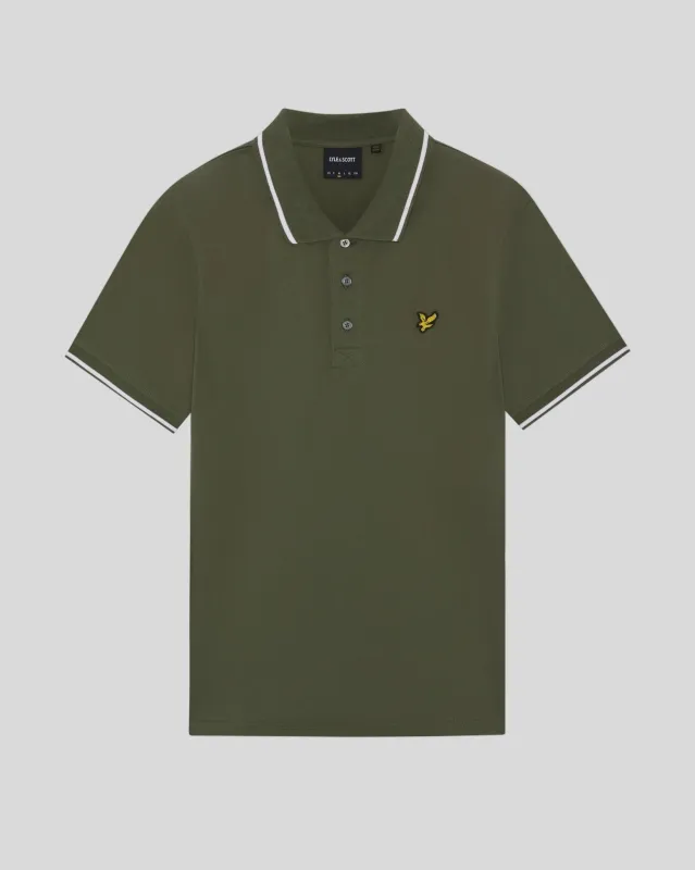 Tipped Polo Shirt made by Lyle & Scott