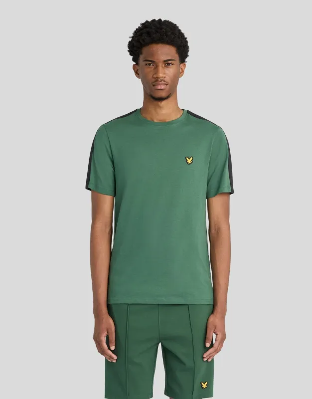 Padel Taped T-Shirt made by Lyle & Scott
