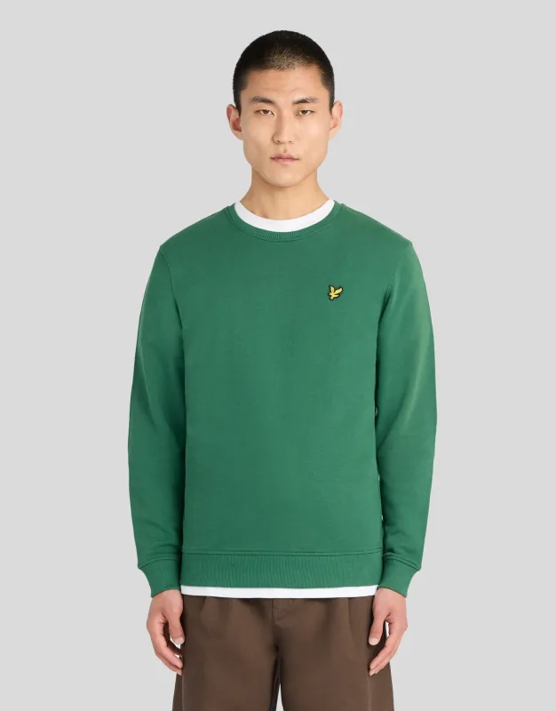 Cotton Crew Neck Sweatshirt made by Lyle & Scott