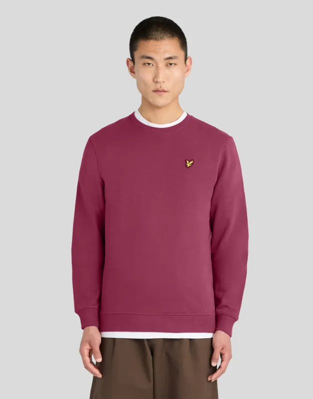 Everyday Cotton Crew Neck Sweatshirt made by Lyle & Scott