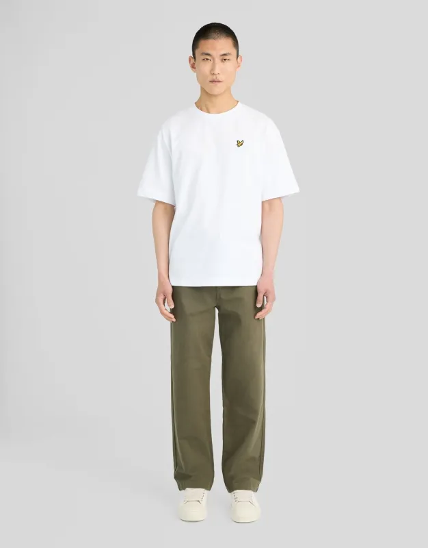 Straight Leg Work Pants made by Lyle & Scott