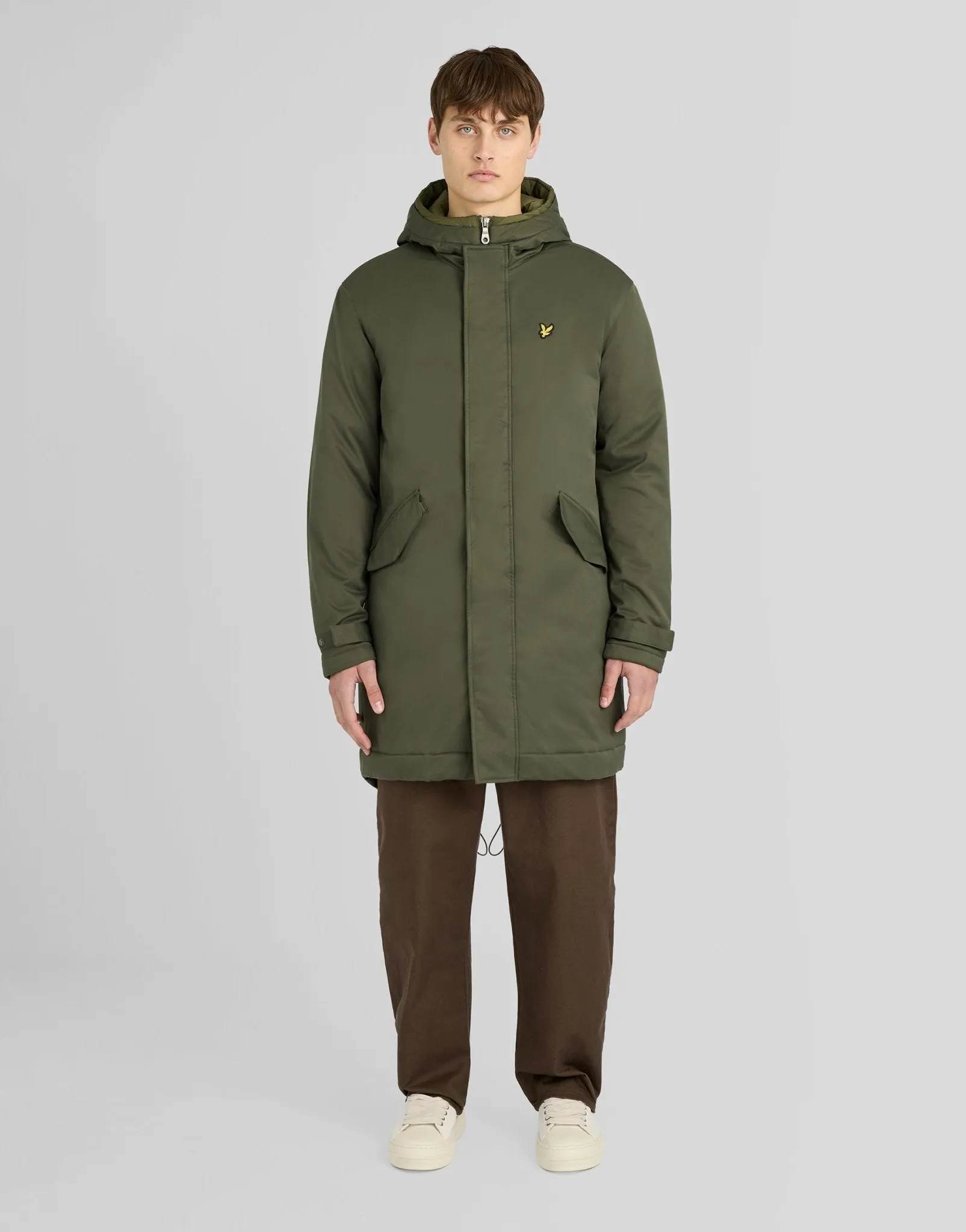 Padded Fishtail Parka sold by Lyle & Scott product image thumbnail 2