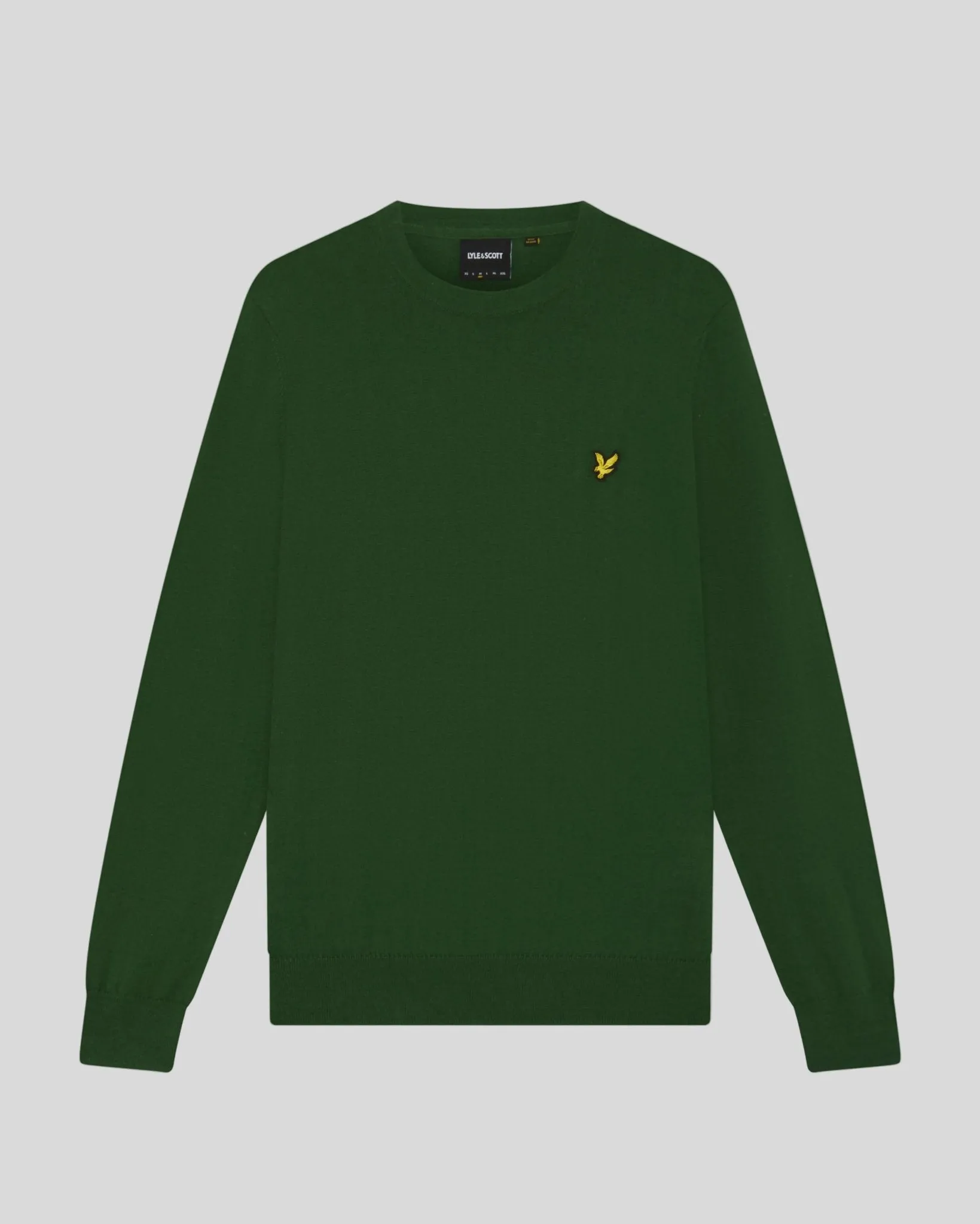 Cotton Merino Crew Neck Jumper sold by Lyle & Scott