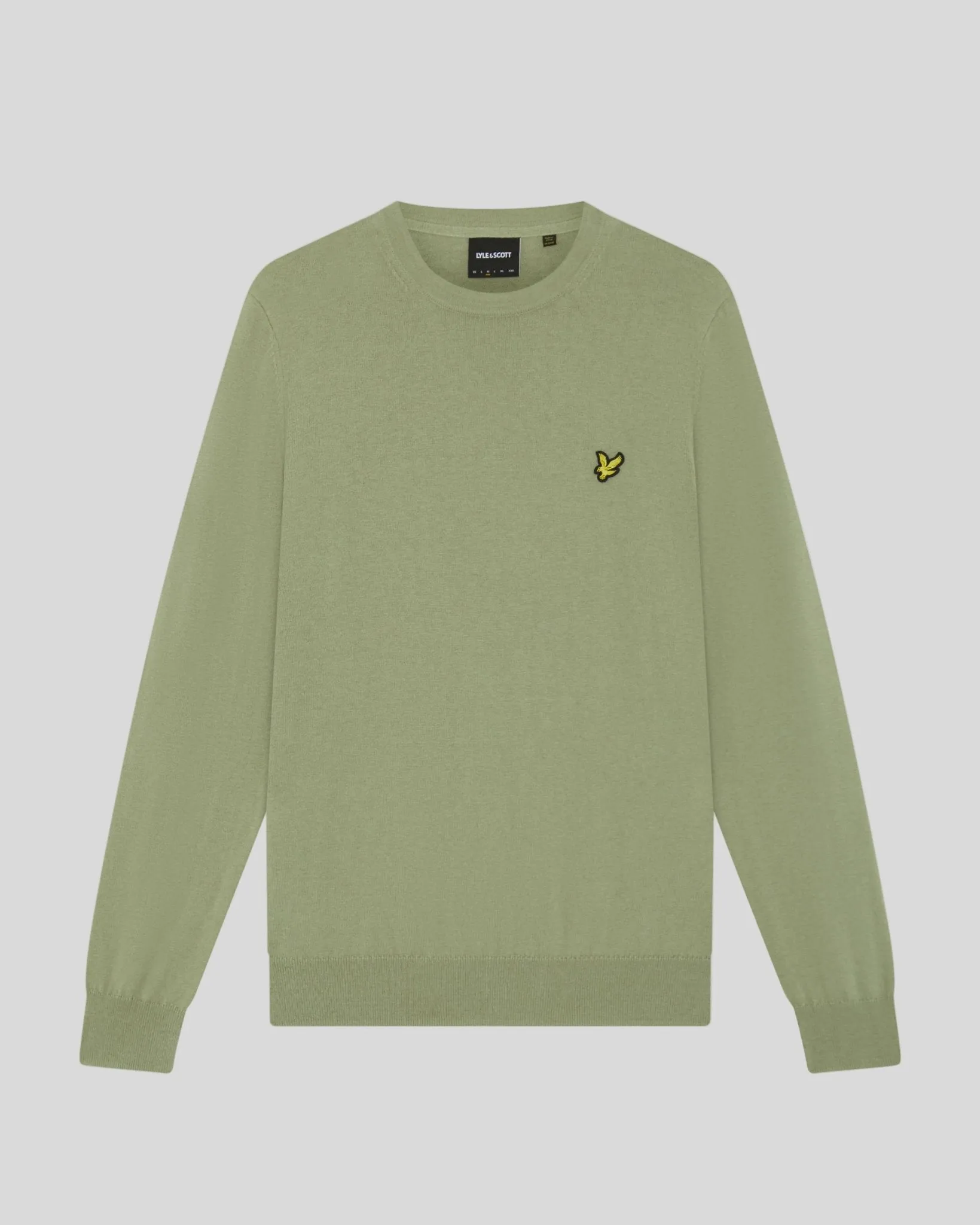 Cotton Merino Crew Neck Jumper sold by Lyle & Scott