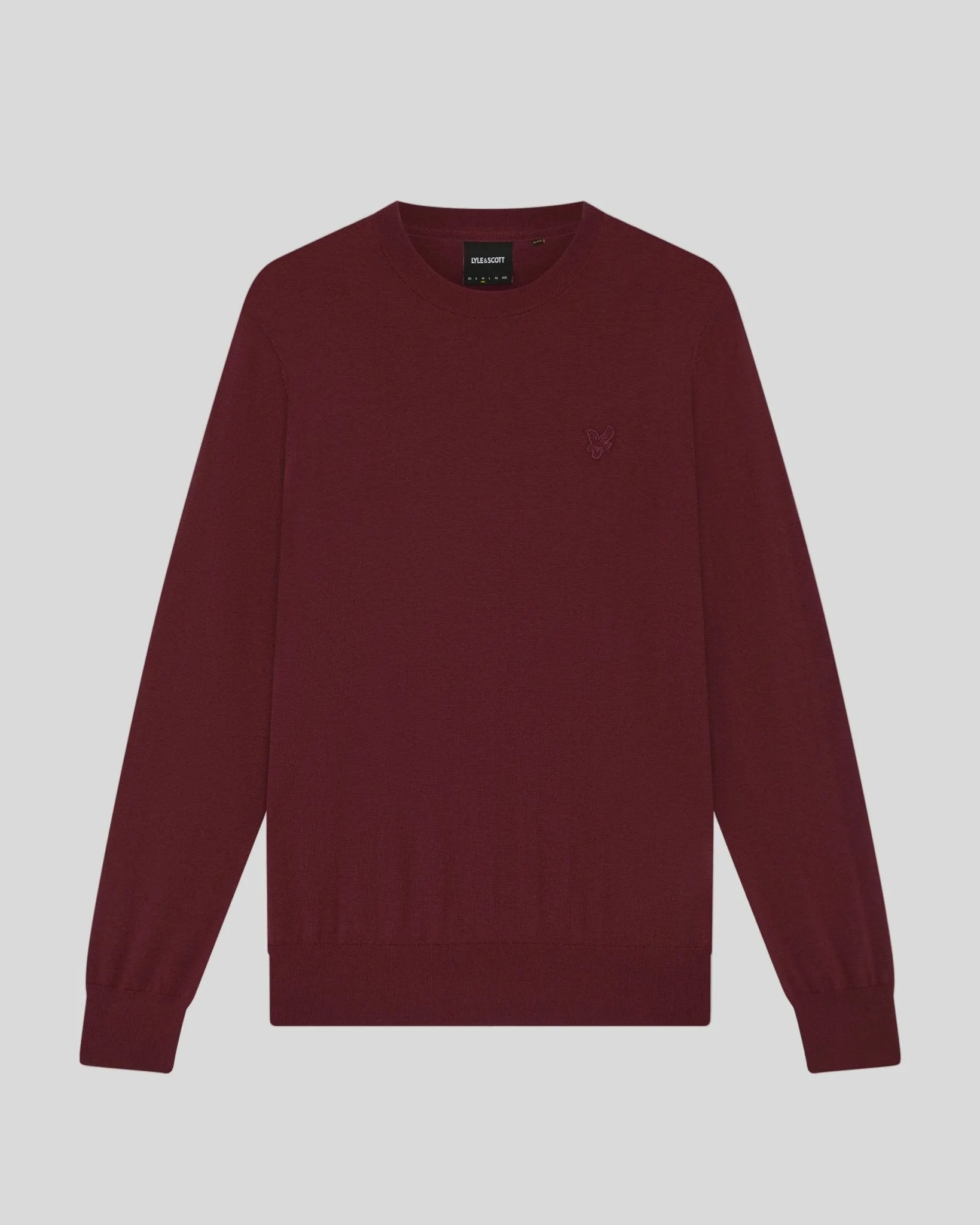 Merino Wool Crew Neck Jumper sold by Lyle & Scott
