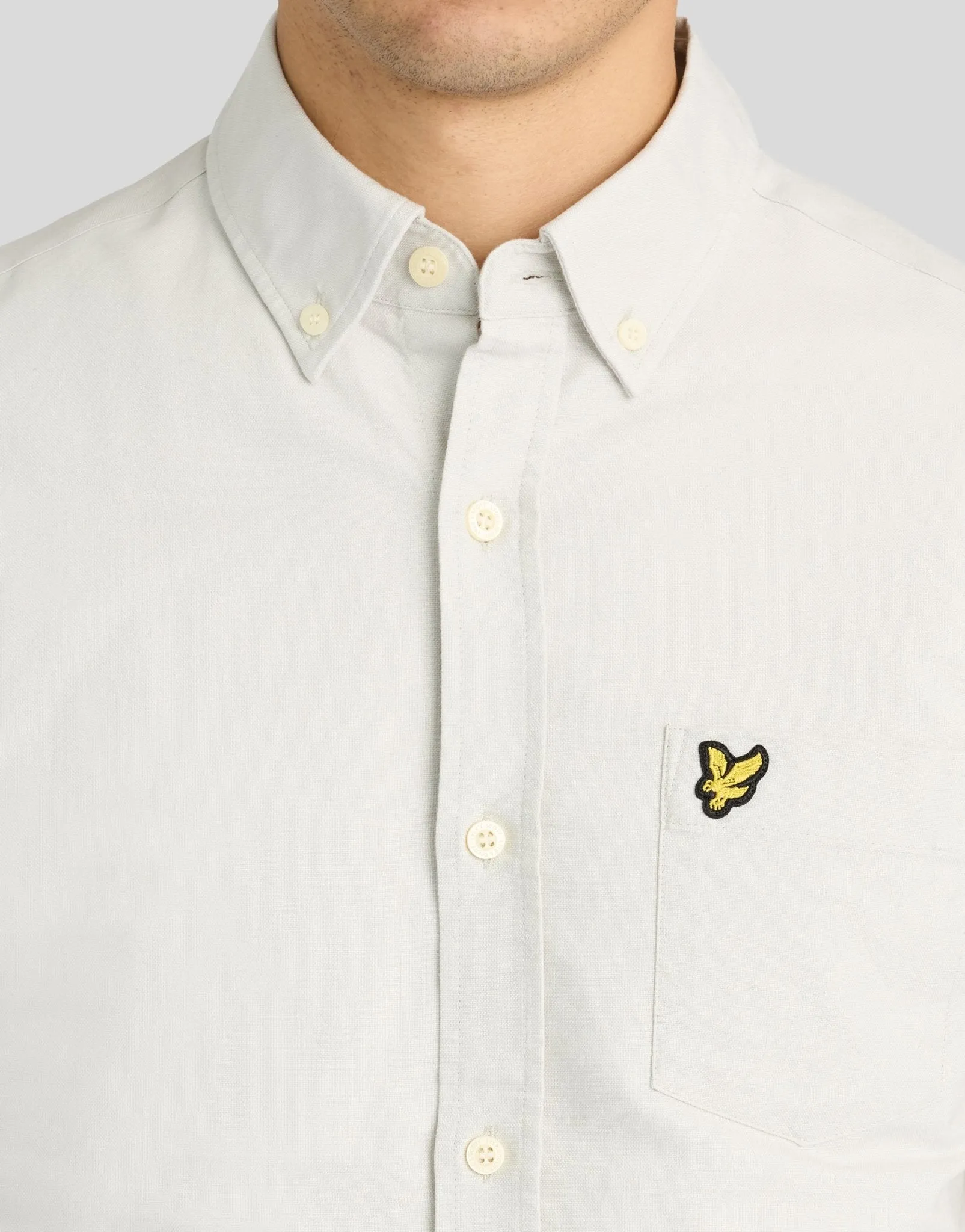 Cotton Button Down Oxford Shirt sold by Lyle & Scott product image thumbnail 3
