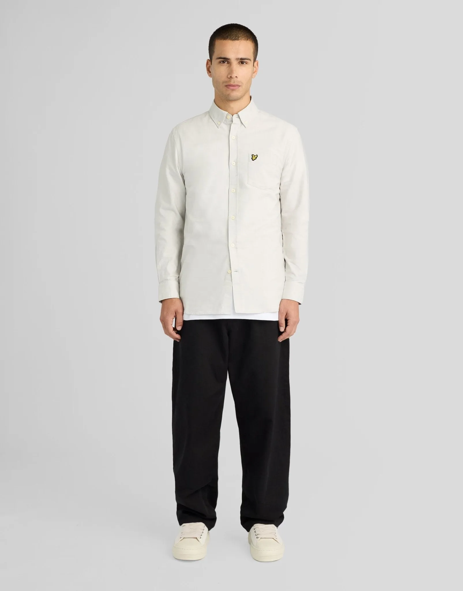 Cotton Button Down Oxford Shirt sold by Lyle & Scott product image thumbnail 2