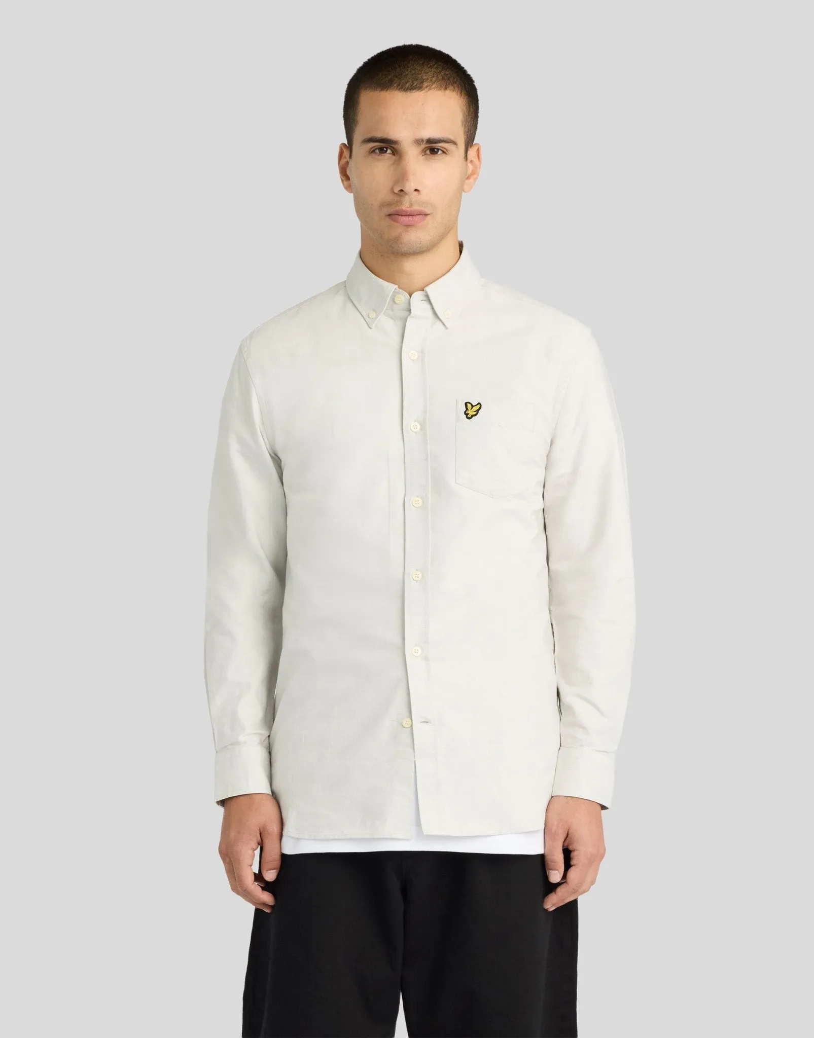 Cotton Button Down Oxford Shirt sold by Lyle & Scott