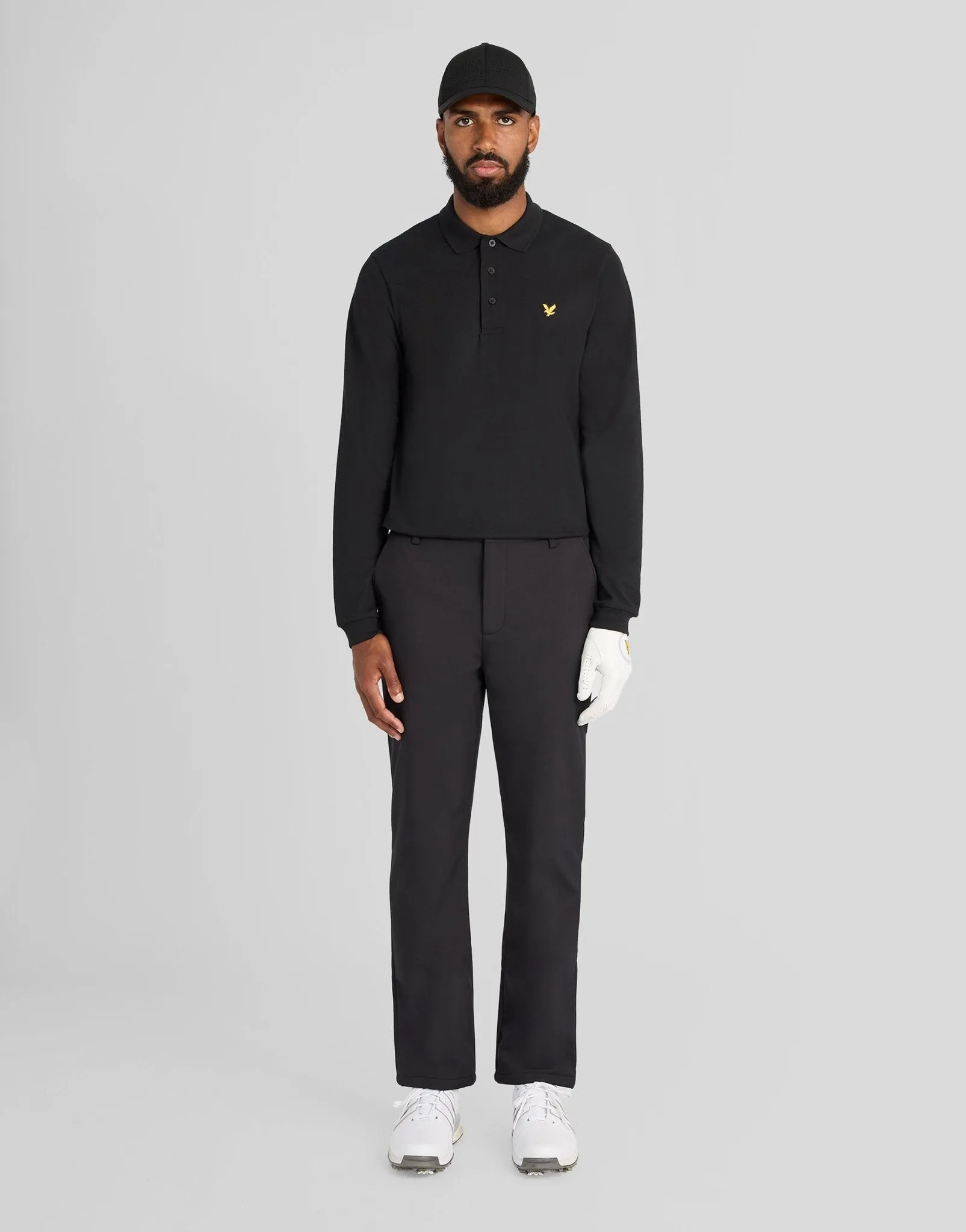 Technical Long Sleeve Polo Shirt sold by Lyle & Scott product image thumbnail 2