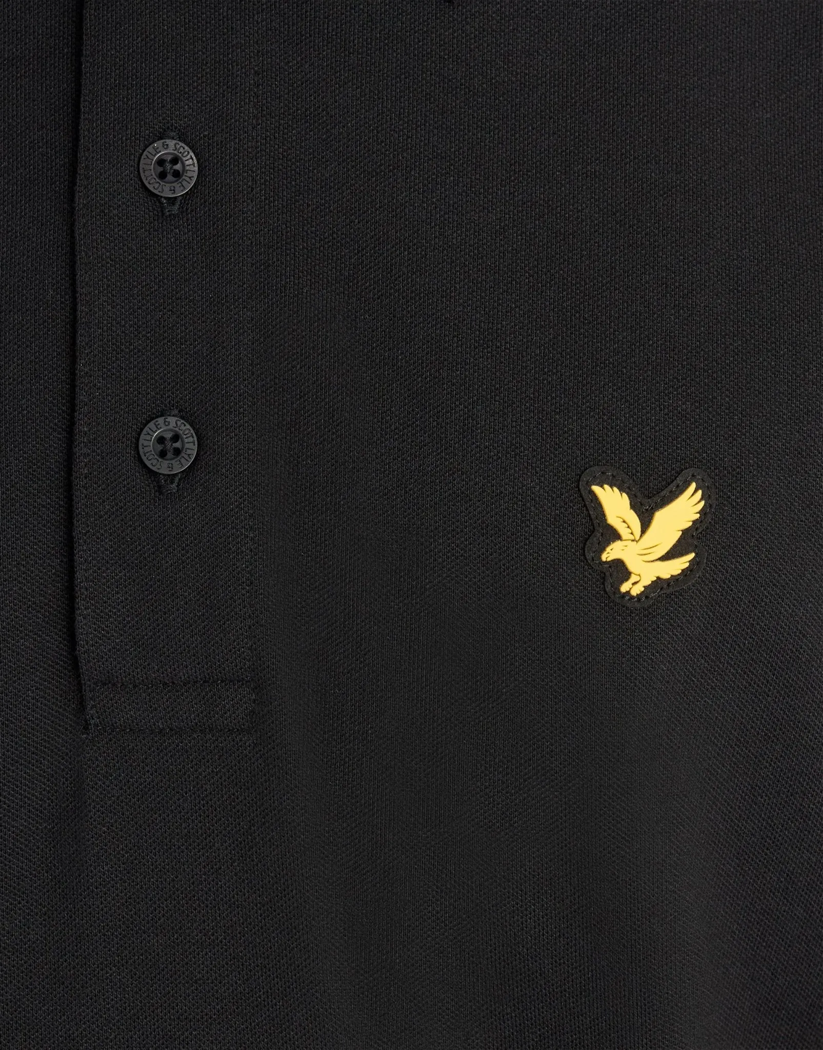 Technical Long Sleeve Polo Shirt sold by Lyle & Scott product image thumbnail 5