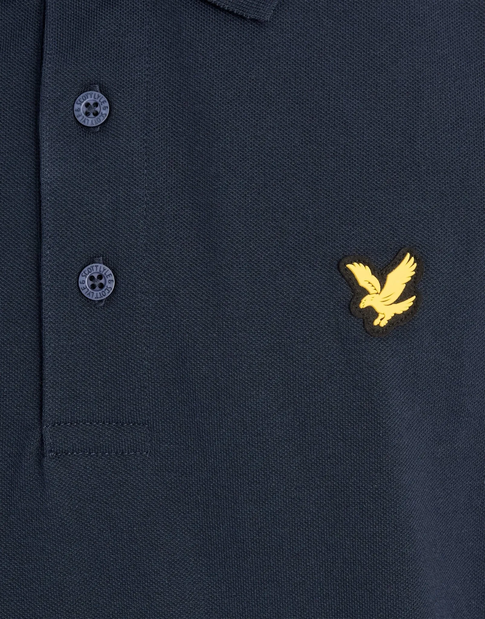 Technical Long Sleeve Polo Shirt sold by Lyle & Scott product image thumbnail 5