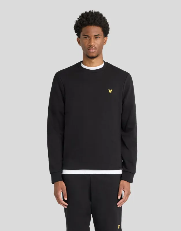 Sports Loopback Cotton Crew Neck made by Lyle & Scott
