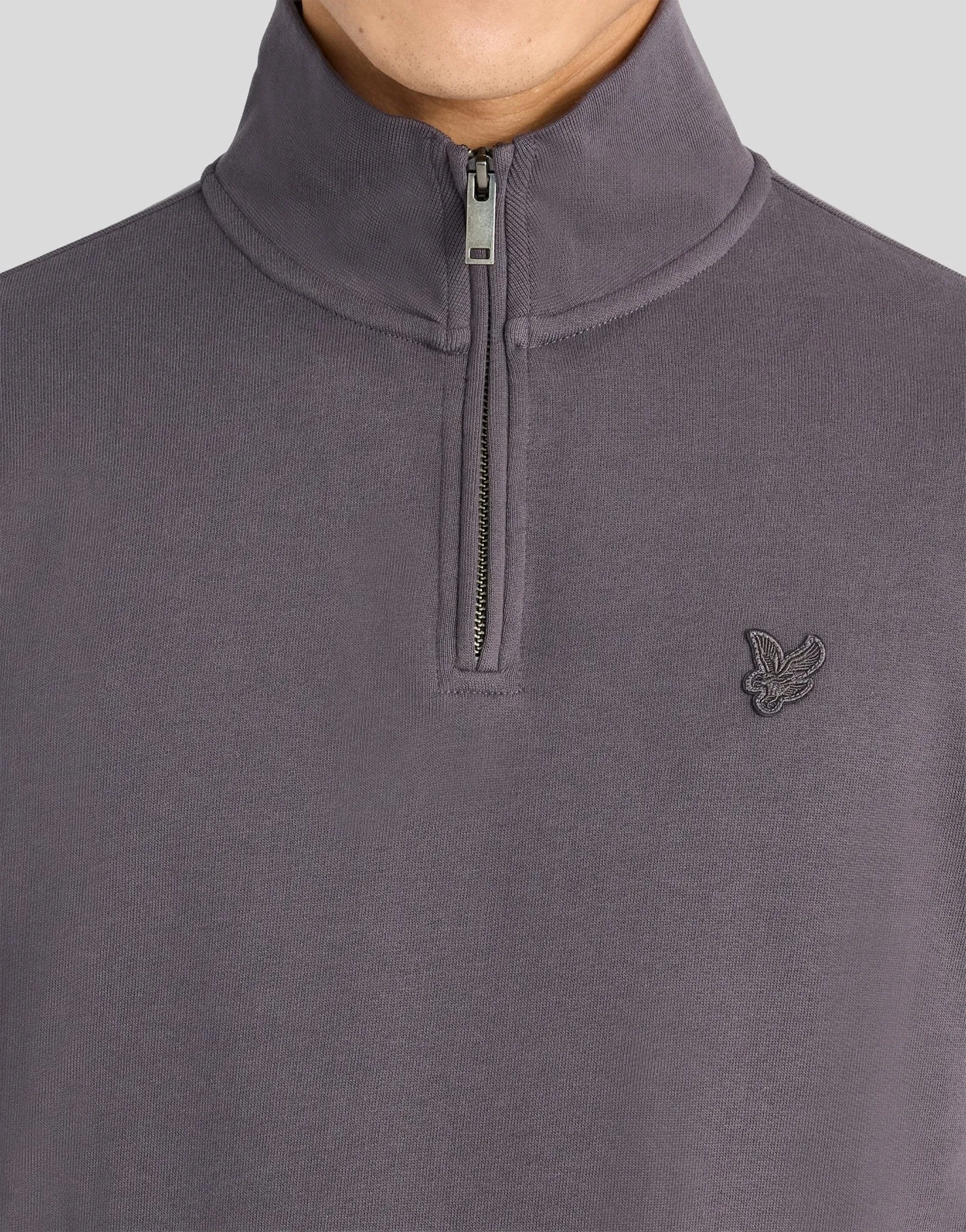 Superfine Cotton 1/4 Zip Sweatshirt sold by Lyle & Scott product image thumbnail 3