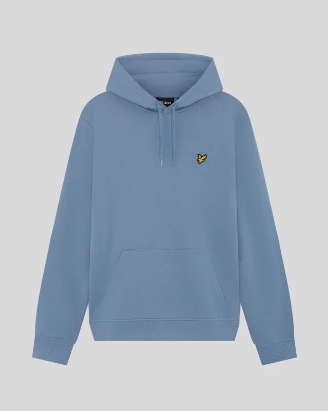 Loopback Cotton Hoodie made by Lyle & Scott
