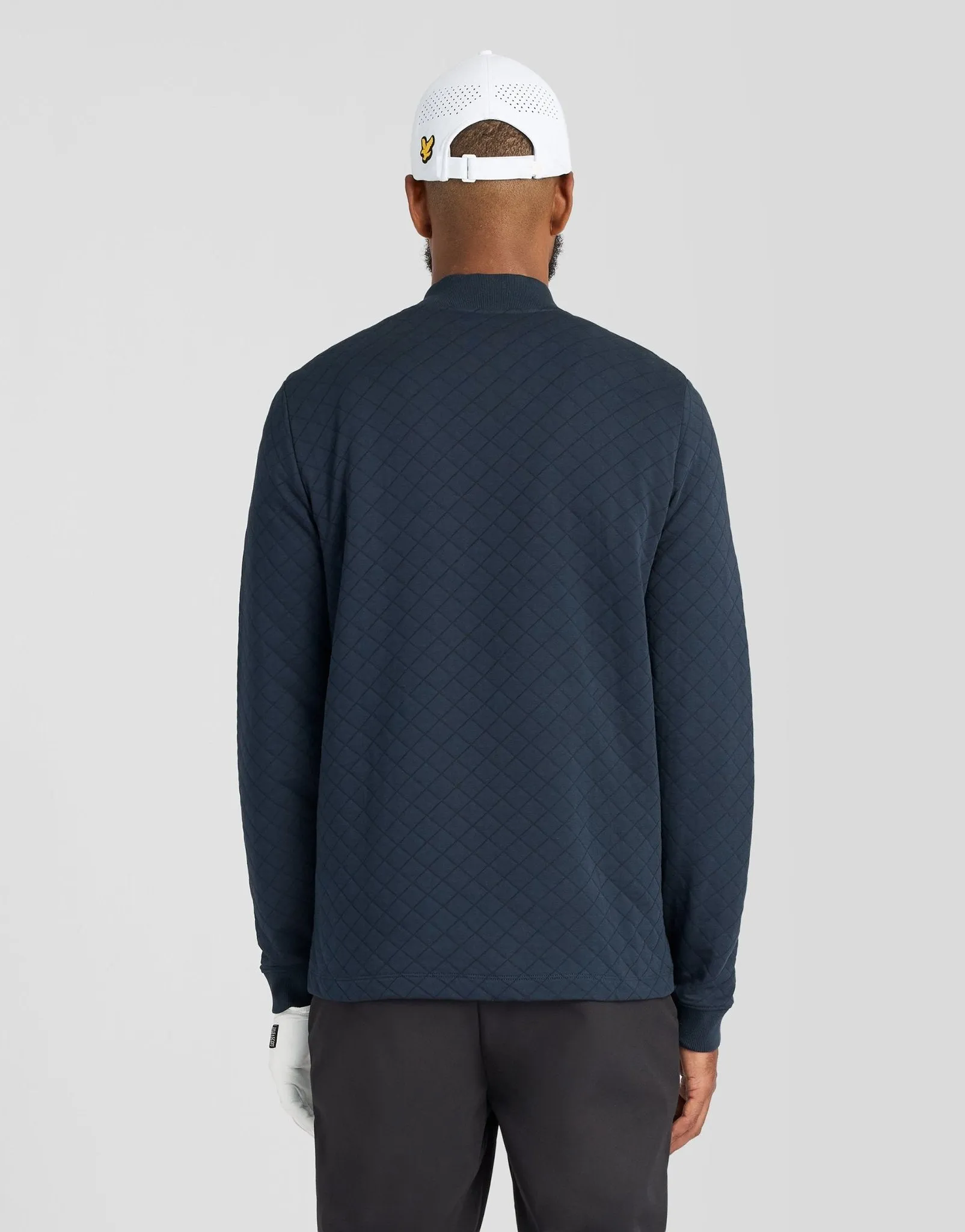 Quilted 1/4 Zip Midlayer sold by Lyle & Scott product image thumbnail 4