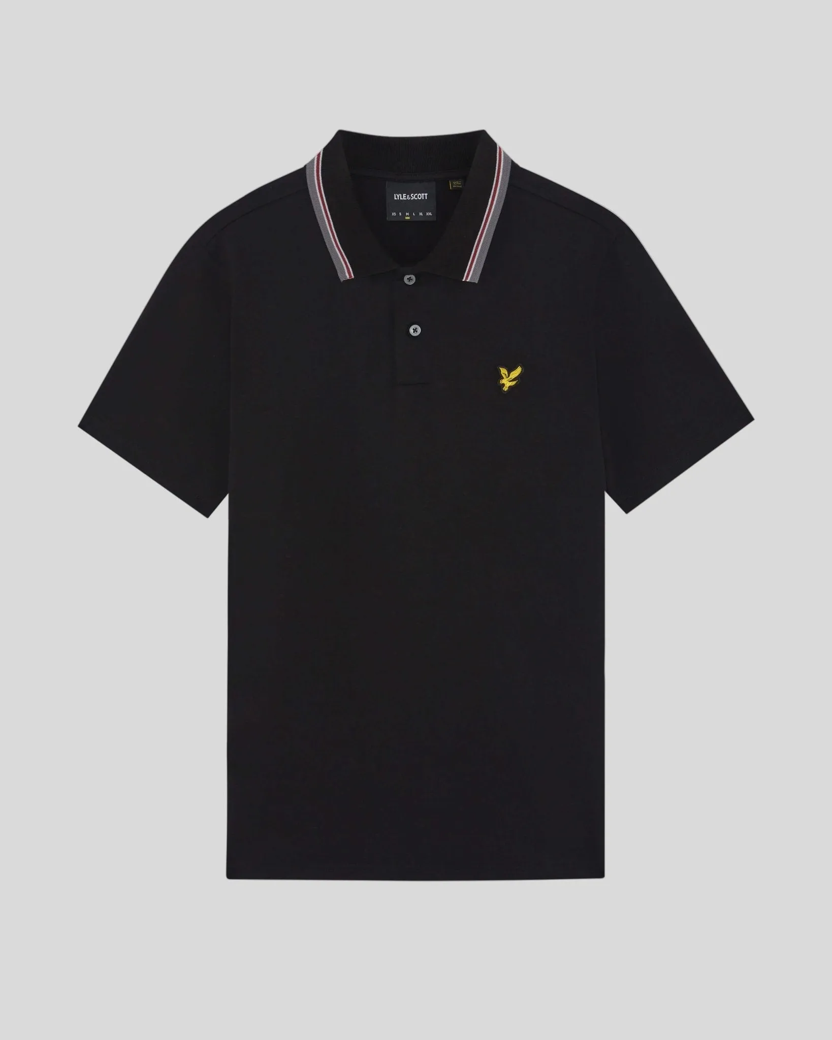 Tipped Track Polo Shirt sold by Lyle & Scott