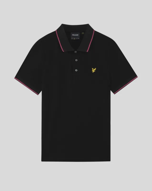 Tipped Polo Shirt made by Lyle & Scott