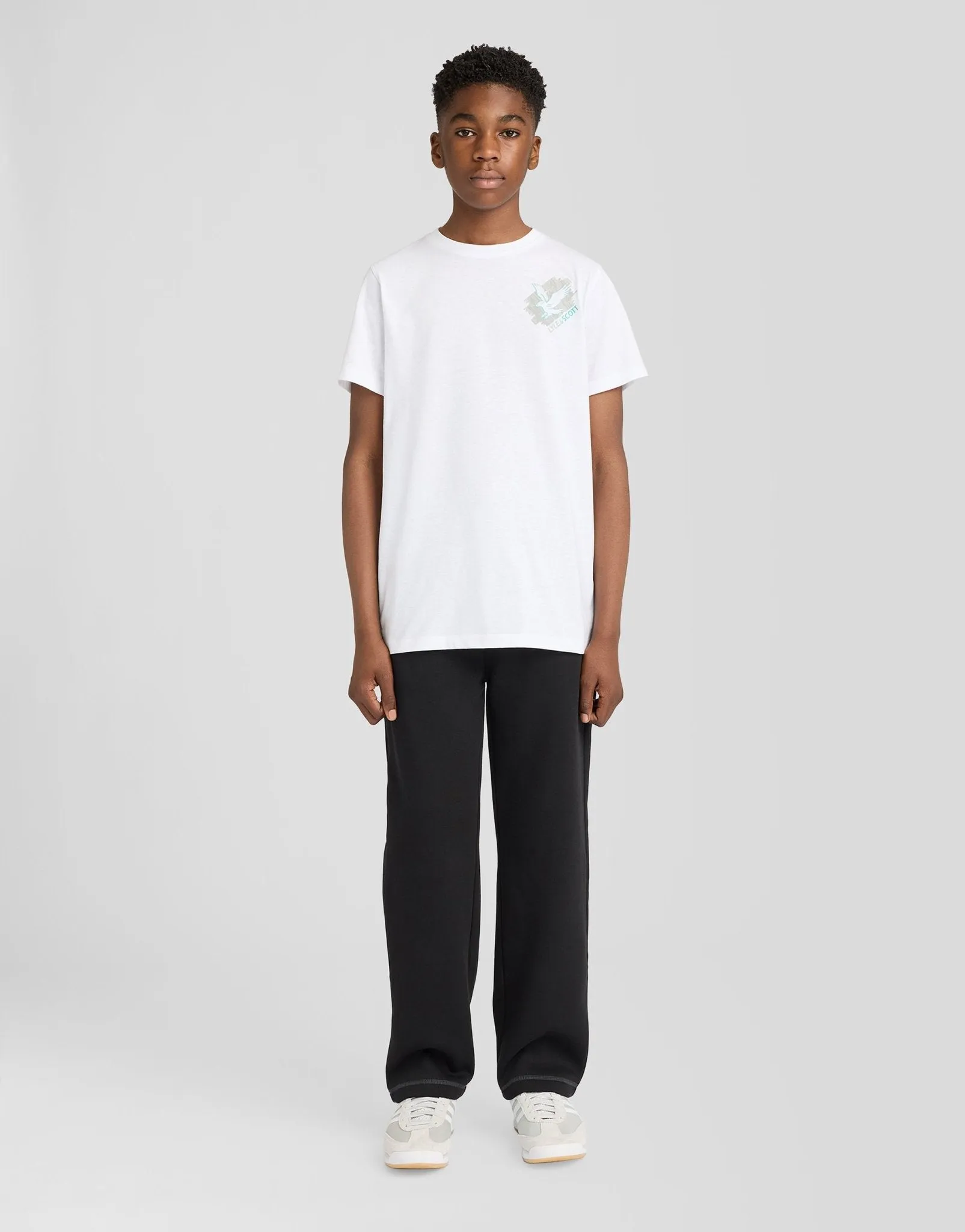 Straight Leg Cotton Track Pants sold by Lyle & Scott
