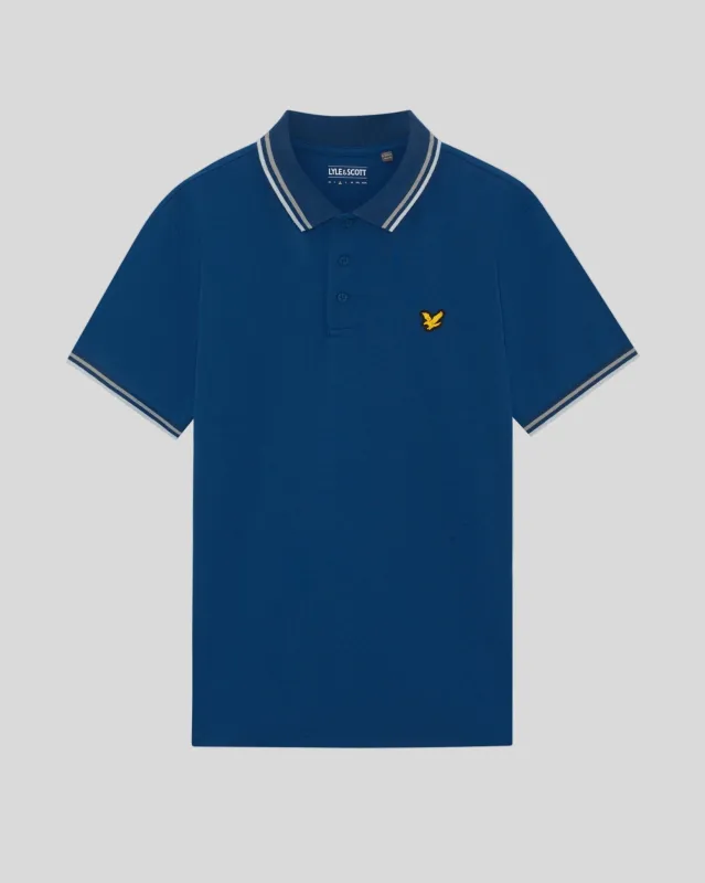 Sports Tipped Polo Shirt made by Lyle & Scott
