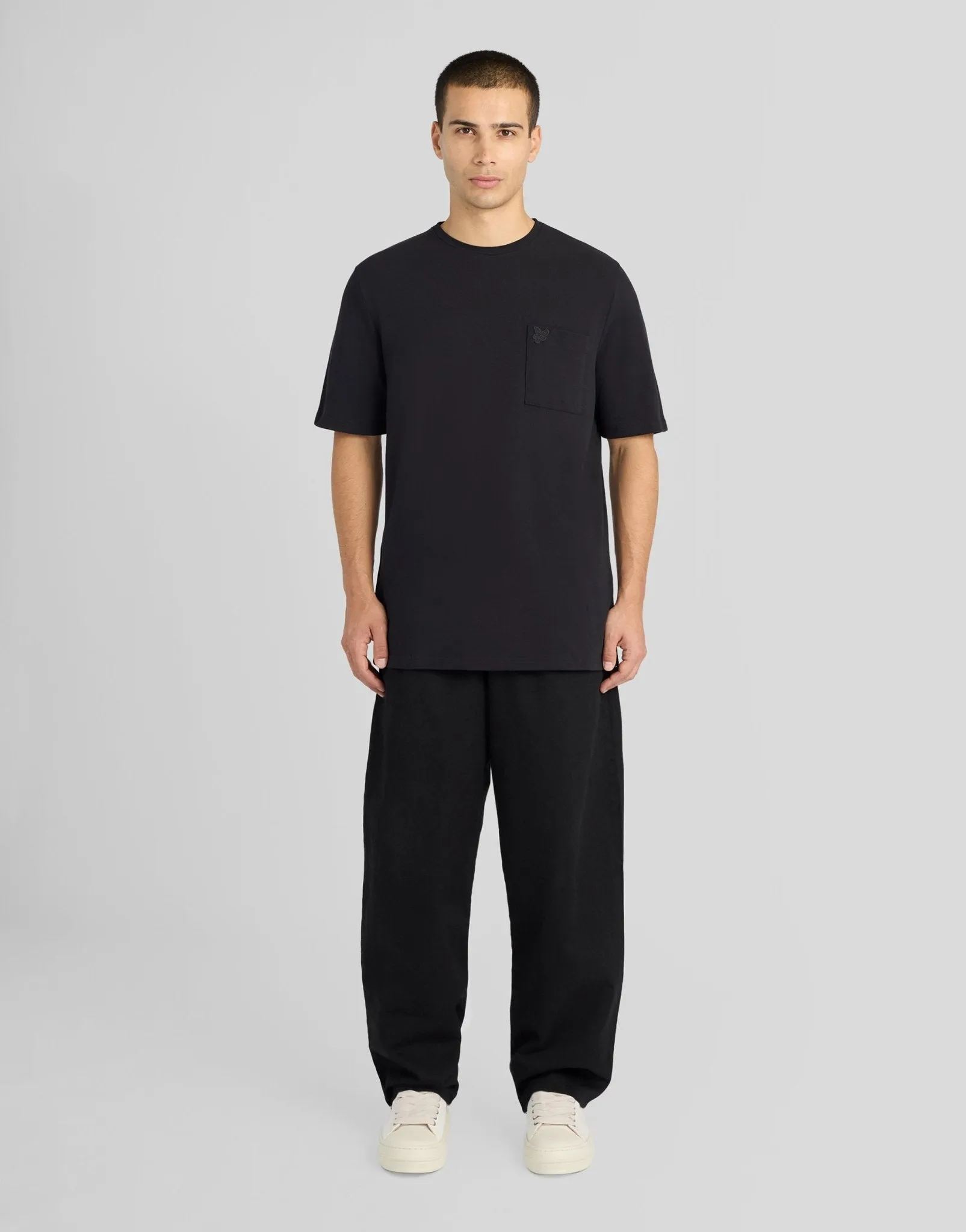 Pique Interlock Cotton T-Shirt sold by Lyle & Scott product image thumbnail 2