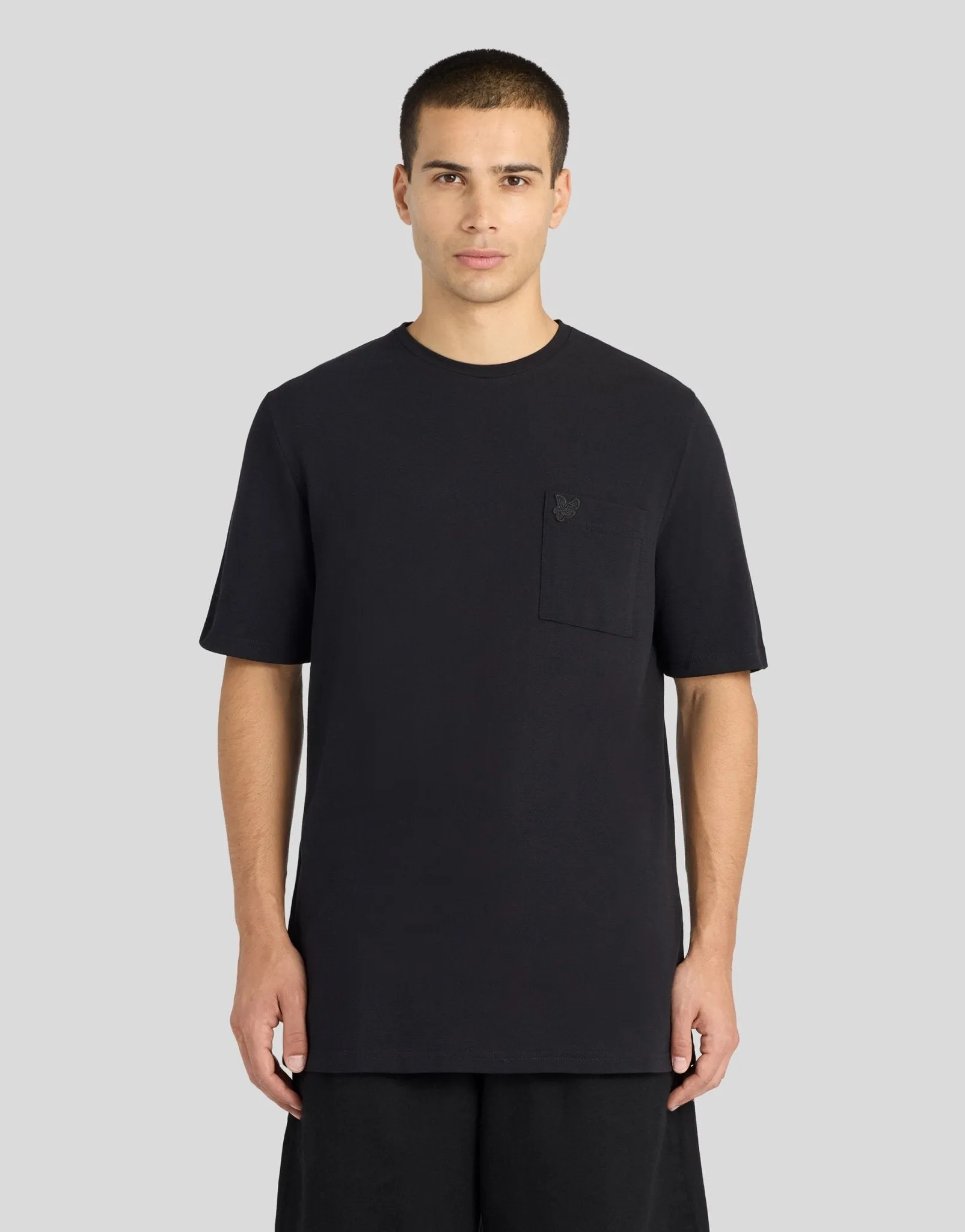 Pique Interlock Cotton T-Shirt sold by Lyle & Scott