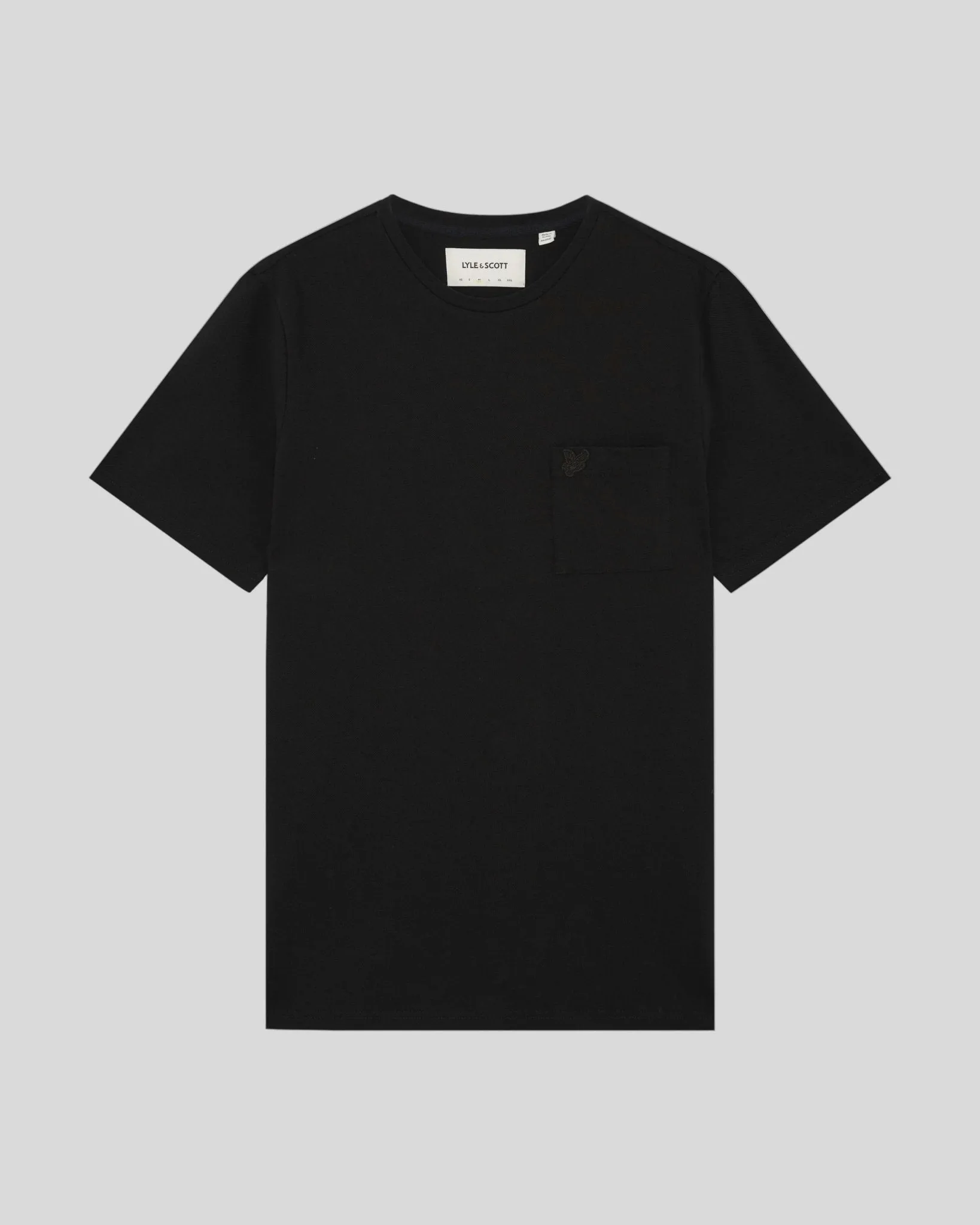 Pique Interlock Cotton T-Shirt sold by Lyle & Scott product image thumbnail 5