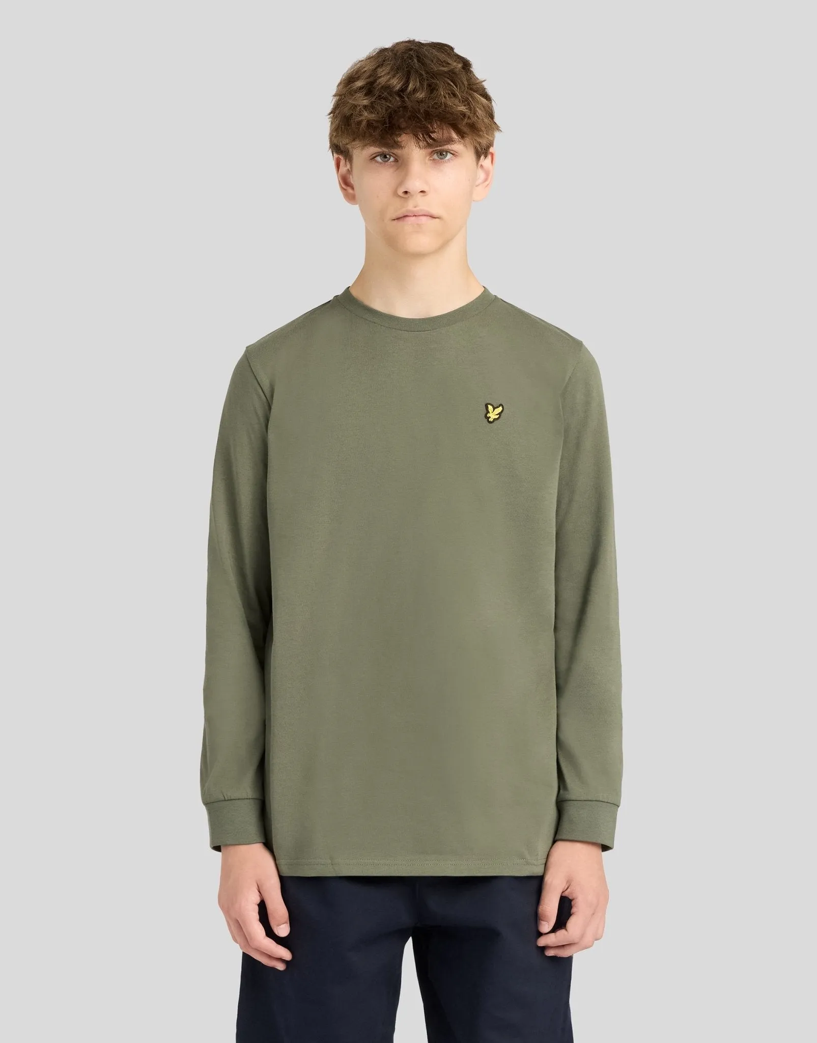 Long Sleeve Cotton T-Shirt sold by Lyle & Scott