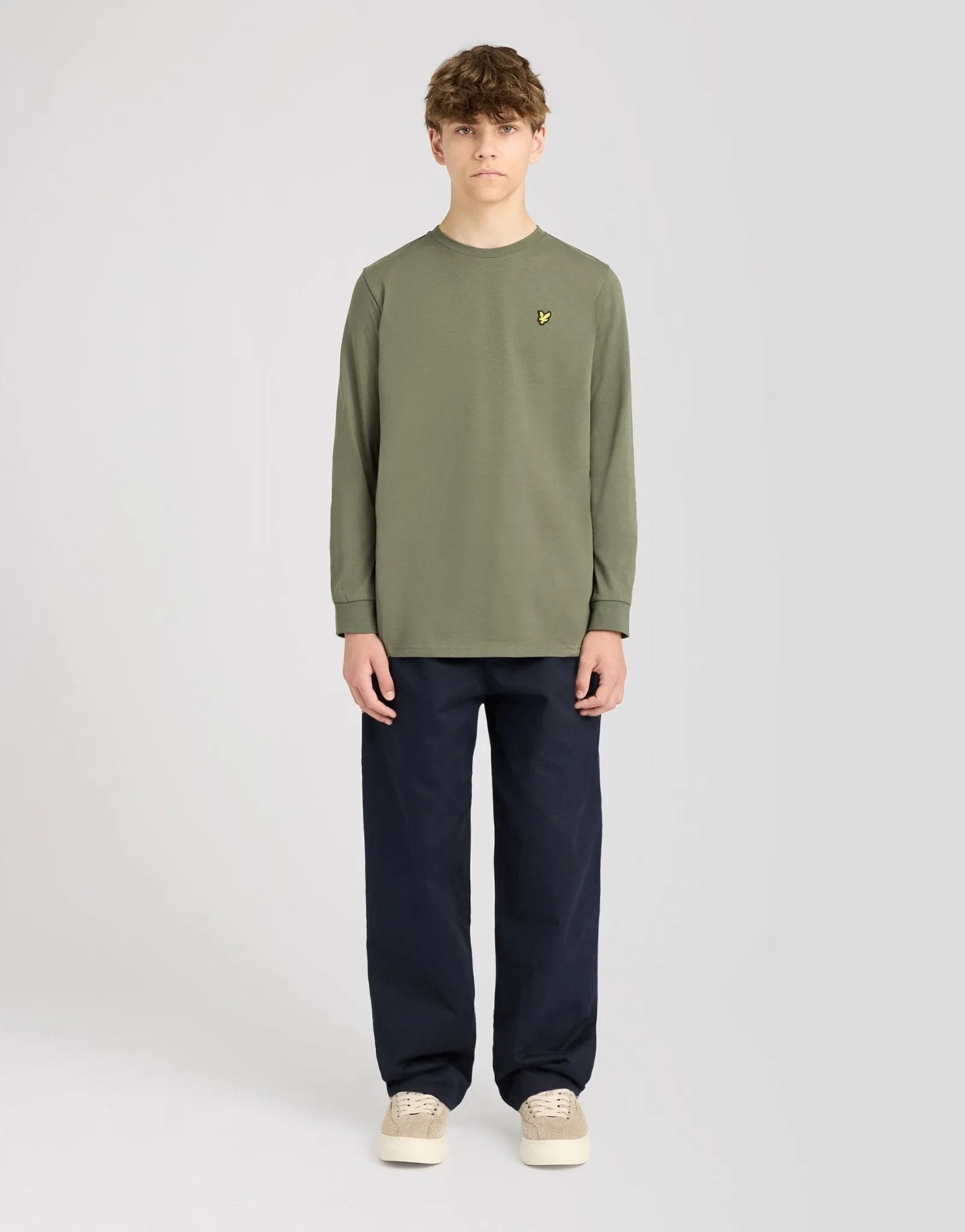 Long Sleeve Cotton T-Shirt sold by Lyle & Scott product image thumbnail 2