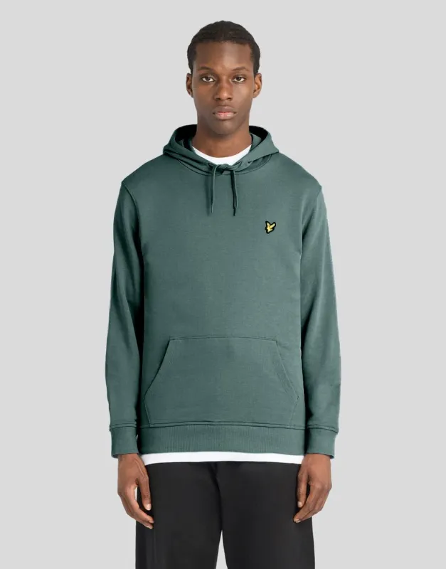 Everyday Loopback Cotton Hoodie made by Lyle & Scott
