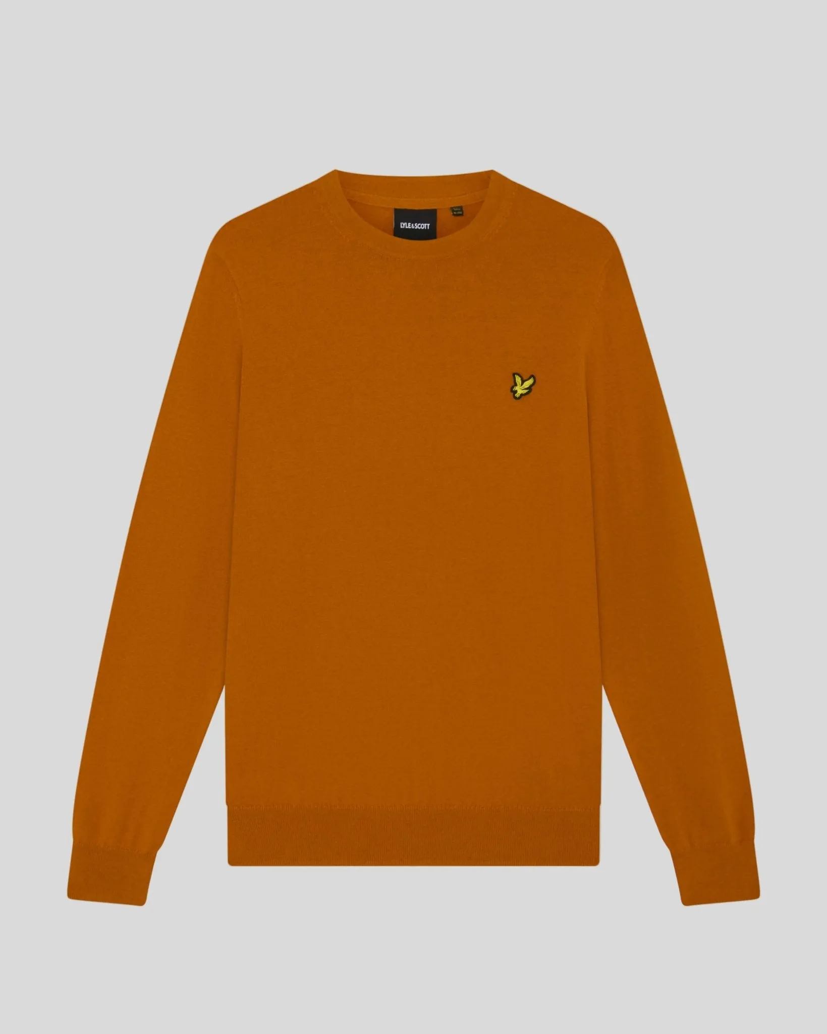 Cotton Merino Crew Neck Jumper sold by Lyle & Scott