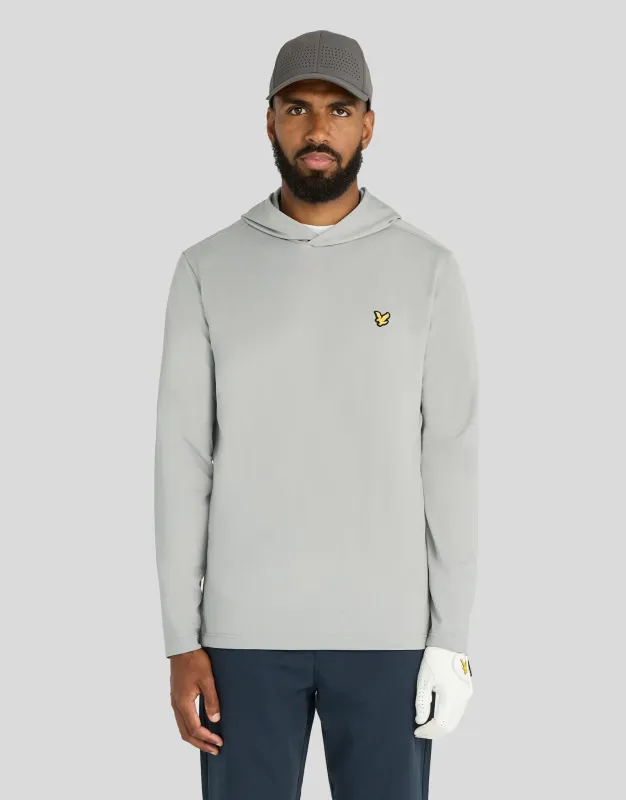 Performance Hooded Midlayer made by Lyle & Scott