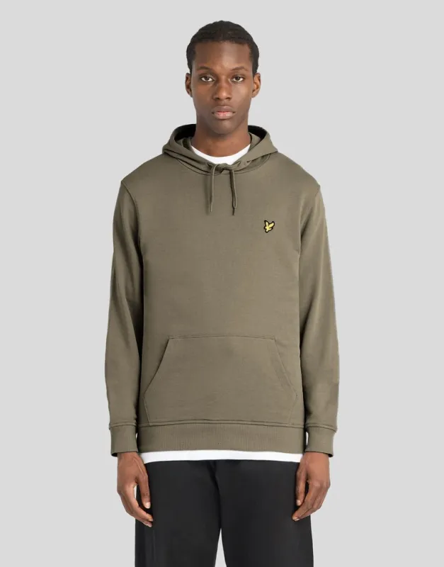 Everyday Loopback Cotton Hoodie made by Lyle & Scott