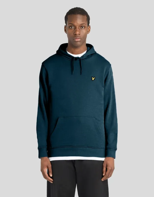 Everyday Loopback Cotton Hoodie made by Lyle & Scott