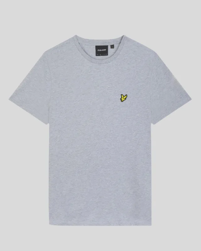 Cotton Crew Neck T-Shirt made by Lyle & Scott