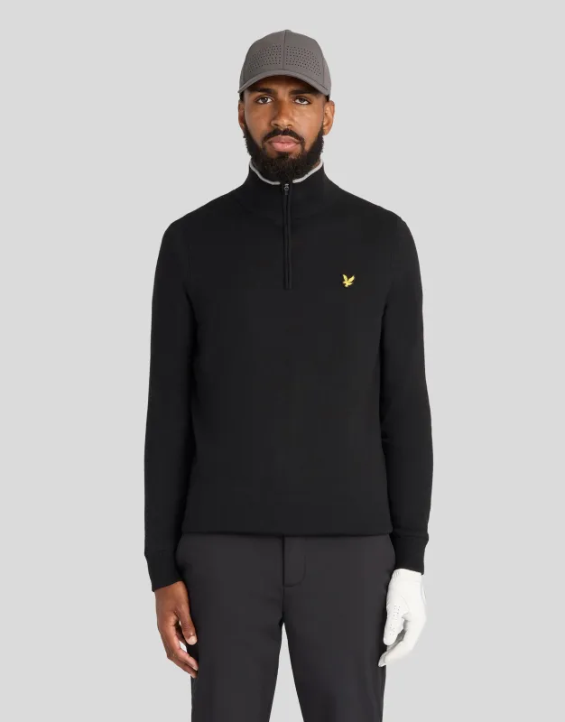 Windbreaker 1/4 Zip Jumper made by Lyle & Scott