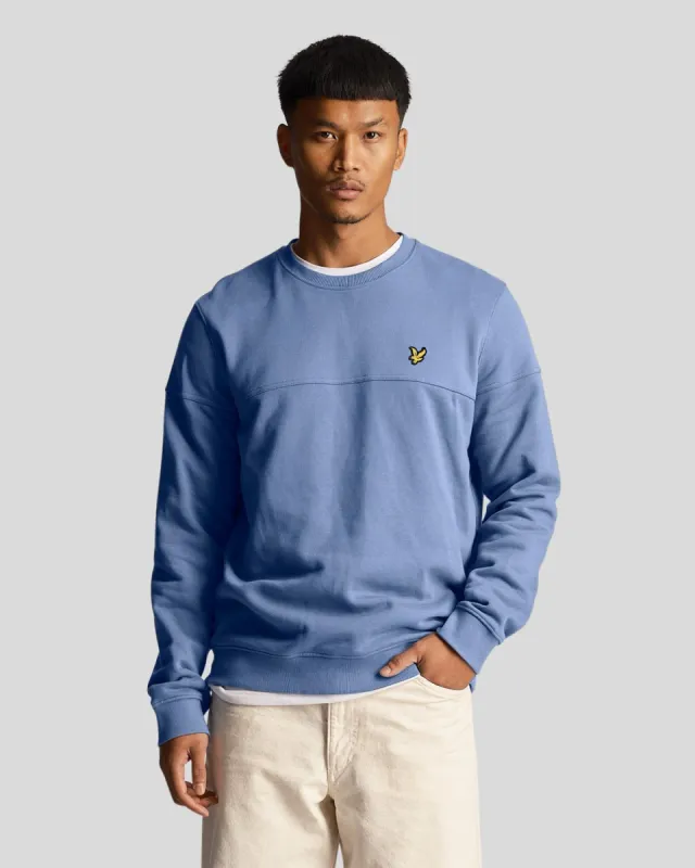 Textured Crew Neck Sweatshirt sold by Lyle & Scott