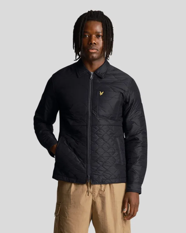 Quilted Overshirt sold by Lyle & Scott
