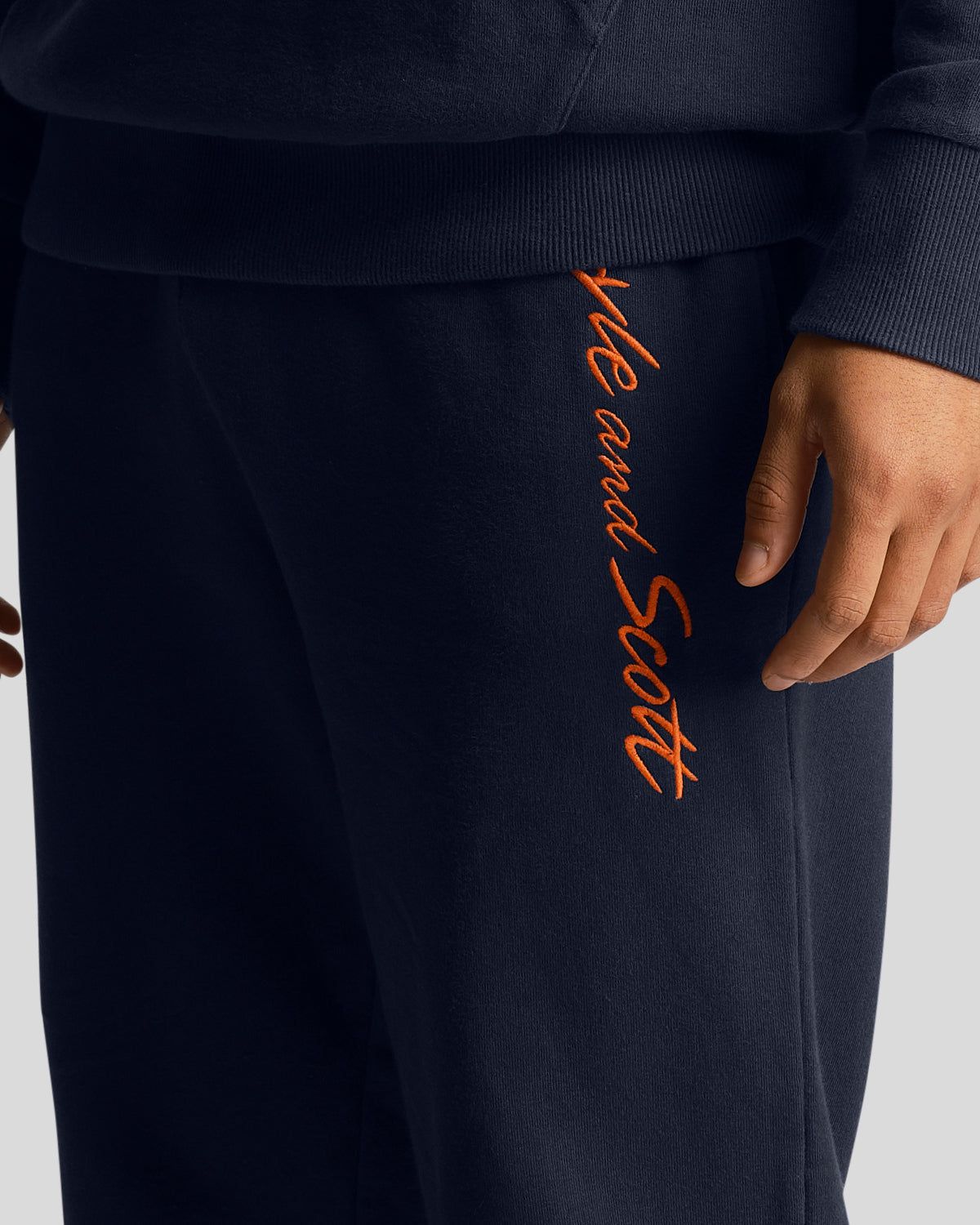 Script Embroidery Jogger sold by Lyle & Scott product image thumbnail 4