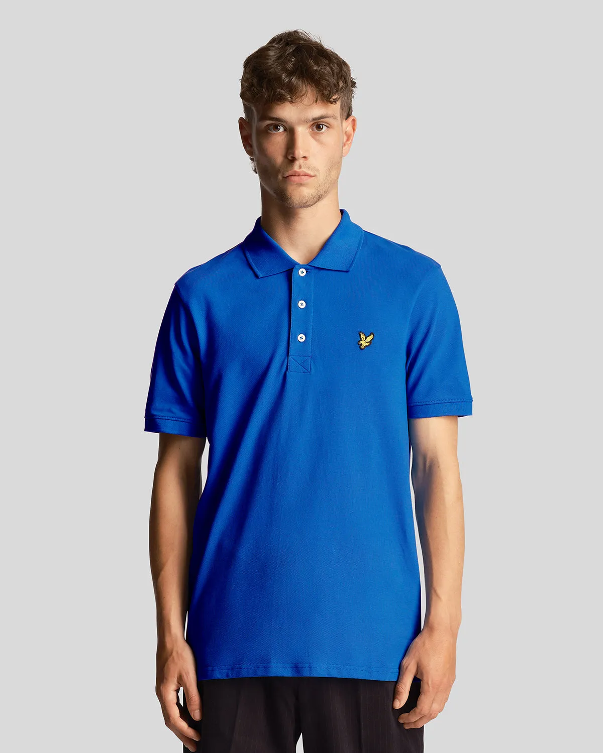 Plain Polo Shirt sold by Lyle & Scott