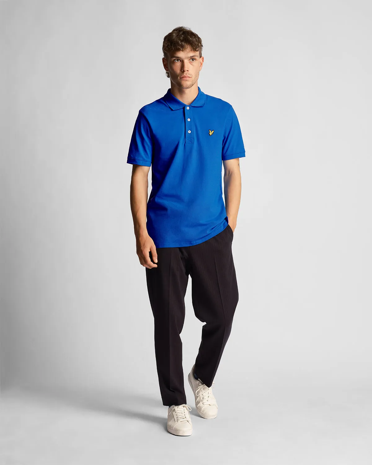 Plain Polo Shirt sold by Lyle & Scott product image thumbnail 2