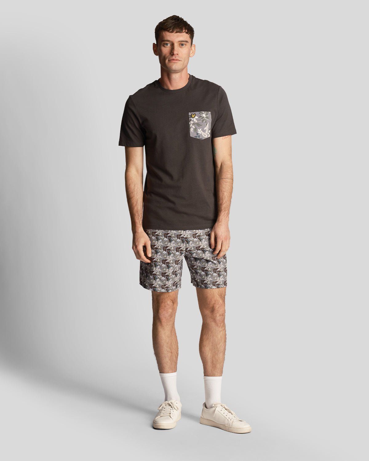 Floral Print Pocket T-Shirt sold by Lyle & Scott product image thumbnail 2