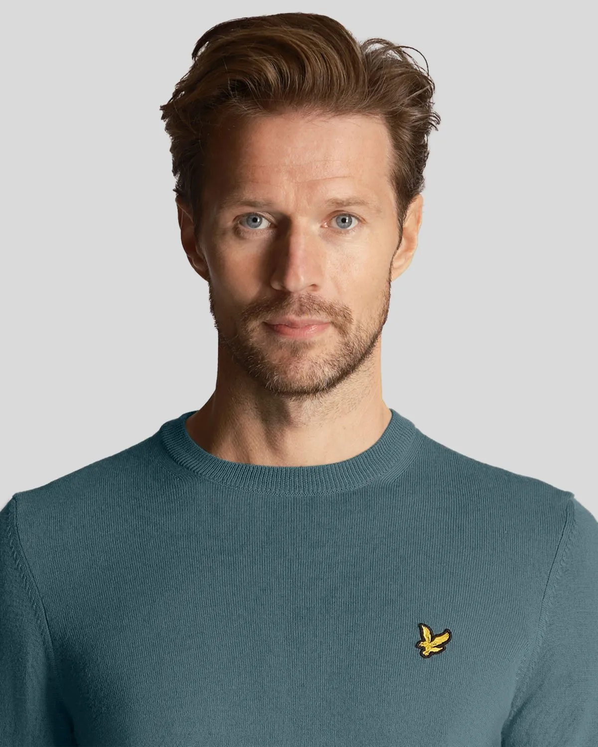 Golf Crew Neck Jumper sold by Lyle & Scott product image thumbnail 4